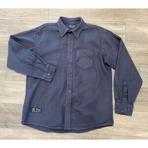 The Vermont Flannel Co Shirt Mens XXL Gray Cotton Chamois Handcrafted USA MADE